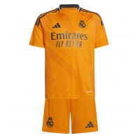 Dres Real Madrid Jude Bellingham #5 Preč pre deti 2024-25 Krátky Rukáv (+ trenírky)